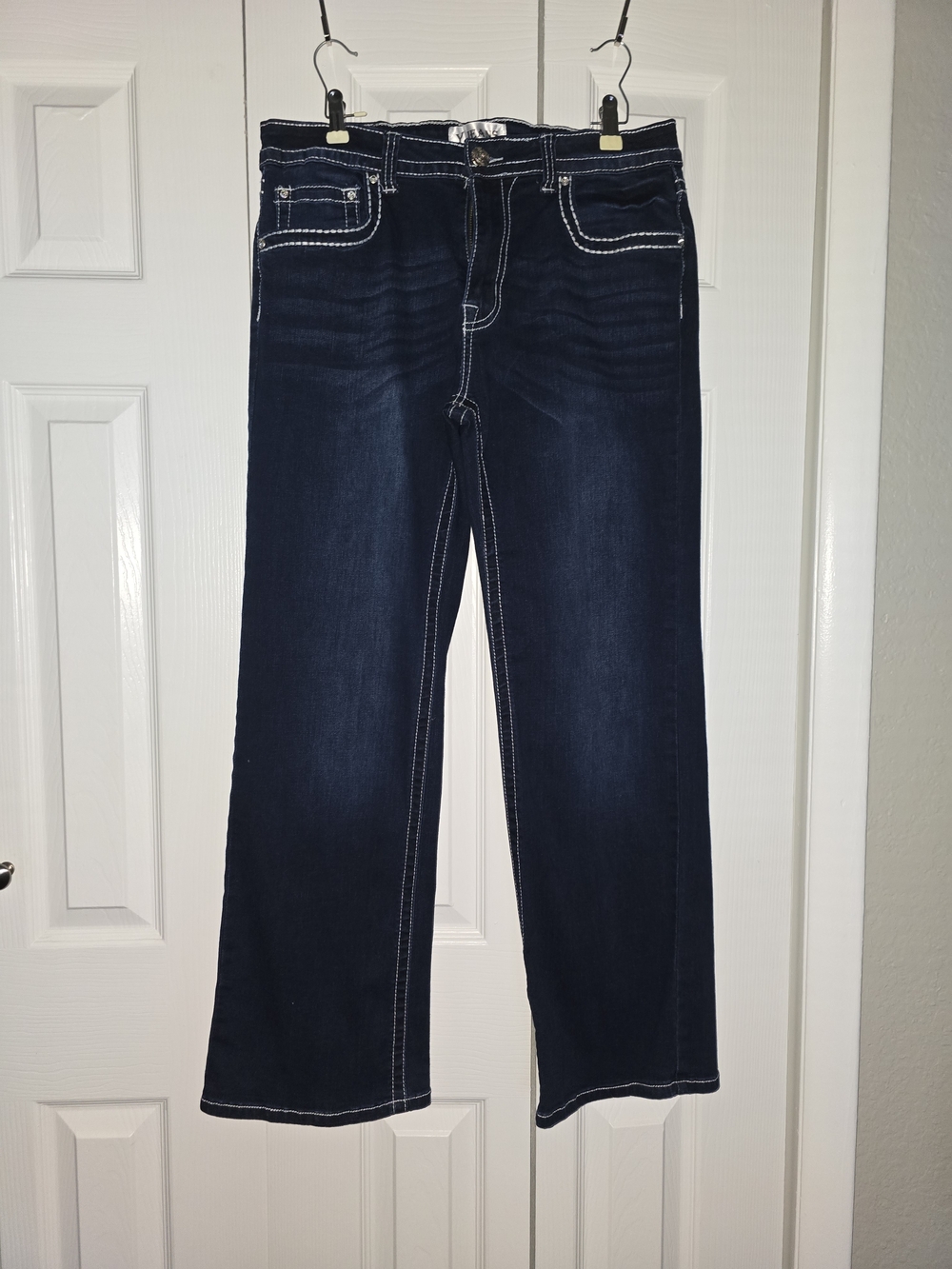Women’s Boot Cut Jeans - Dark Blue